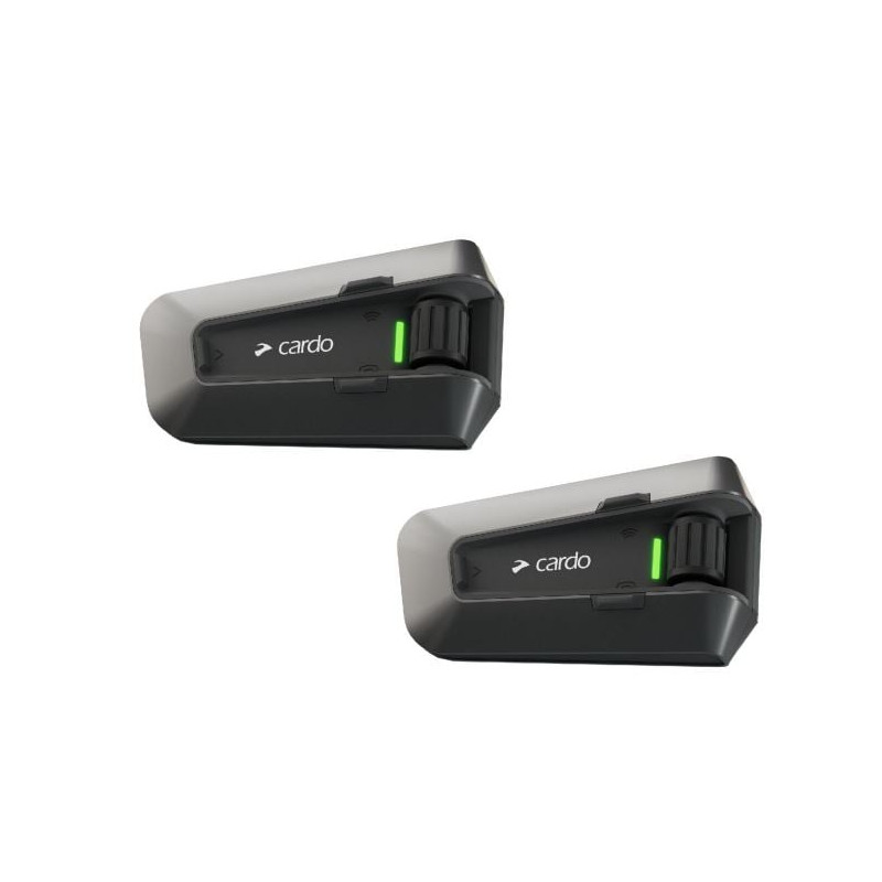 interfono per moto cardo packtalk edge nero 2pz [pt200101]