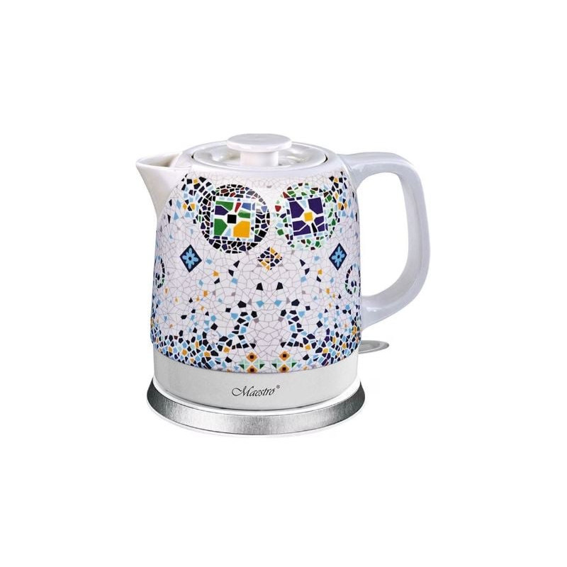 bollitore elettrico maestro mr-068-mosaic 1.5l 1500w multicolore