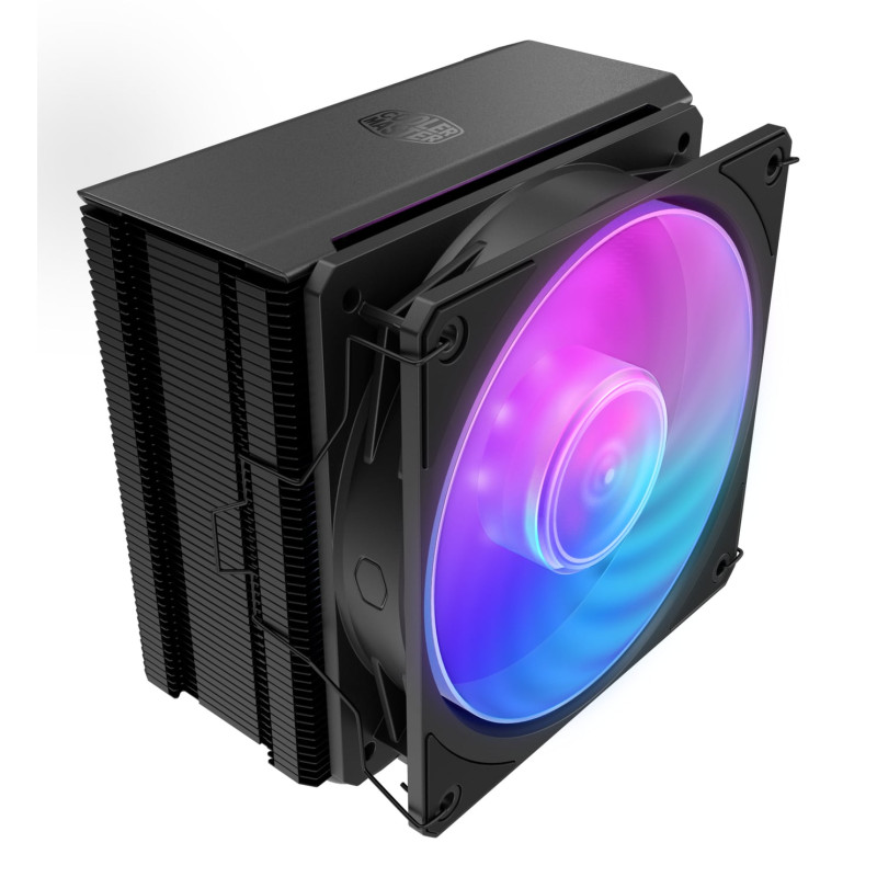 dissipatore cpu a ventola cooler master hyper 212 3dhp argb 120mm