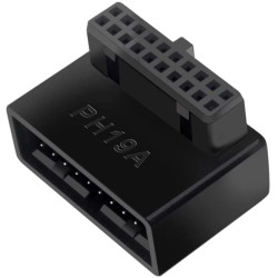 adattatore alimentazione di estensione msi u3 90 gradi nero [on5-7g23001-000]