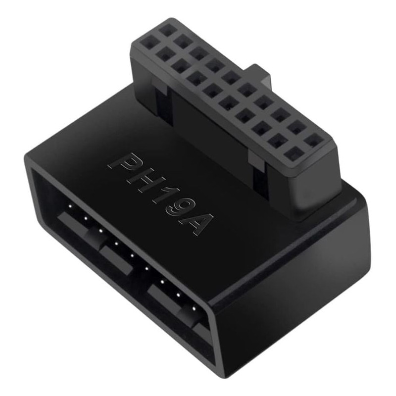 adattatore alimentazione di estensione msi u3 90 gradi nero [on5-7g23001-000]