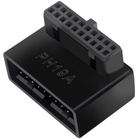 adattatore alimentazione di estensione msi u3 90 gradi nero [on5-7g23001-000]