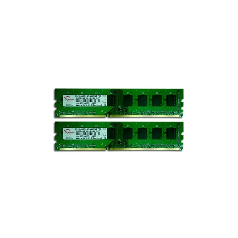 ram dimm ddr3 g.skill 8gb pc1333 cl9 kit 2x4gb 8gbnt [f3-10600cl9d-8gbnt]