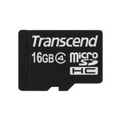 16gb scheda microsd transcend [ts16gusdc4]