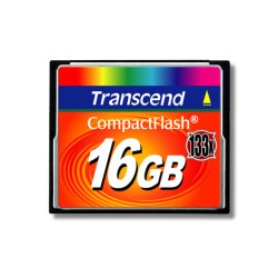 compact flash 16gb transcend 133x [ts16gcf133]