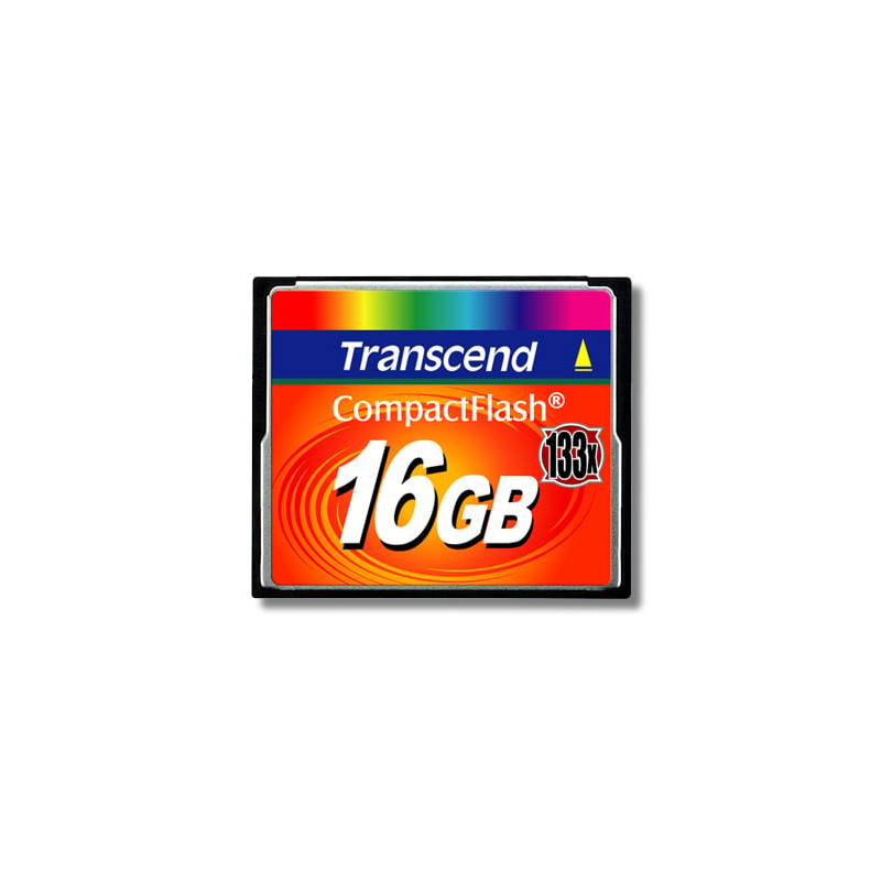compact flash 16gb transcend 133x [ts16gcf133]