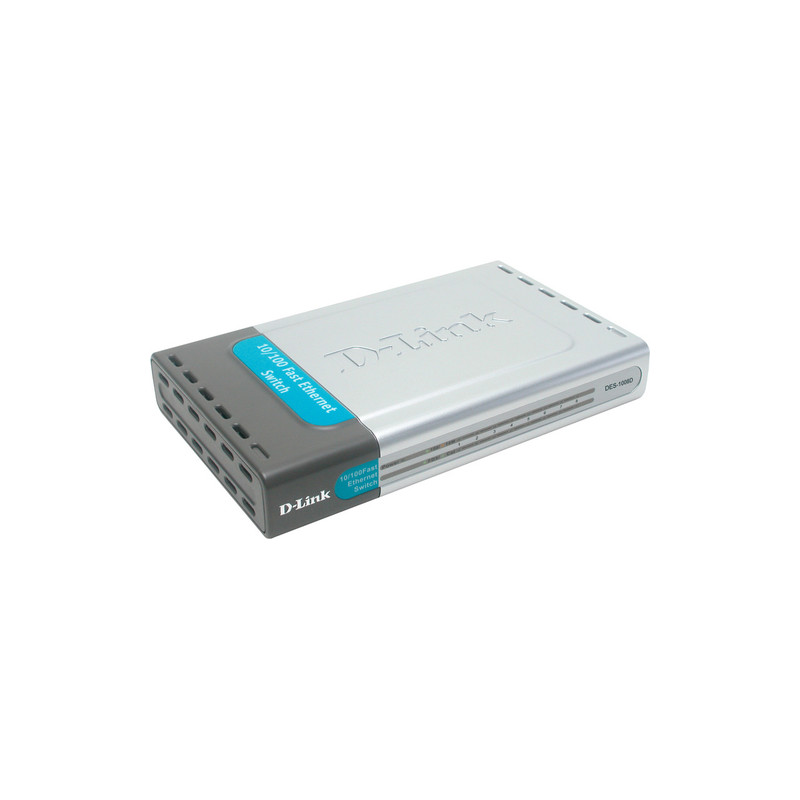 switch d-link ethernet 8 porte 10/100 mb des-1008d [des-1008d]