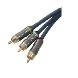 audio cable 1 m 3xrca 75oh m/m [07nxva01rp201]