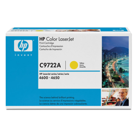 toner hp c9722a smart per lj 4600/4650 giallo 8000 pagine [c9722a]