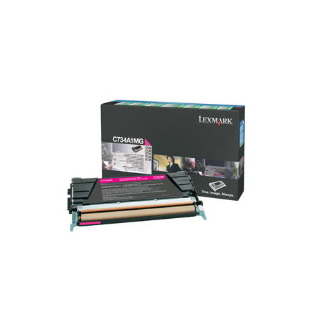 toner lexmark magenta c734, c736, x734, x736, x738 [c734a1mg]