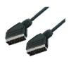 scart cable 3 m m/m nilox 21pin metal [07nxsk03ma201]