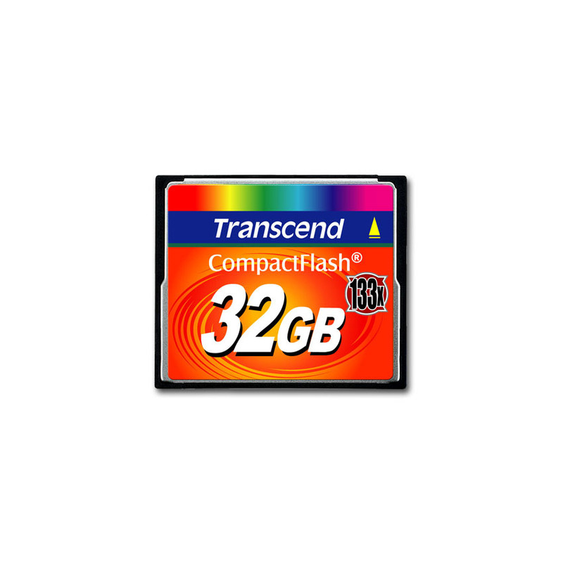 compact flash 32gb transcend (133x) [ts32gcf133]