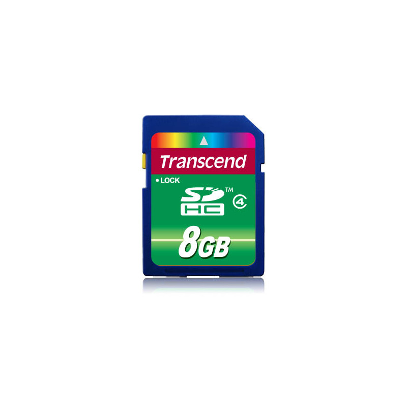 8gb scheda sd transcend classe 4 [ts8gsdhc4]