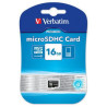 16gb scheda microsd verbatim classe 10 [44010]