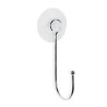ganci casalinghi artex cromato hooky a ventosa un posto [artex]