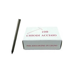 Chiodi acciaio tappezziere mm.20