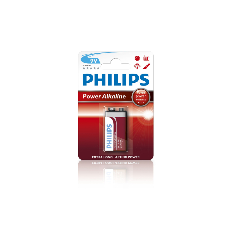 pila philips 1 pz. trasistor powerlife [philips]