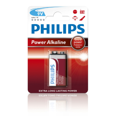 pila philips 1 pz. trasistor powerlife [philips]
