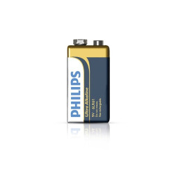 pila philips 1 pz. extremlife alkaline e-block/9v 6lr61 [6lr61e1b/10]