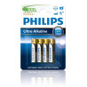 pila philips 4 pz. extremlife alkaline micro/aaa lr03 [lr03e4b/10]