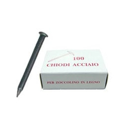 Chiodi acciaio tb 2,0x20 pz.100 [cbd ]