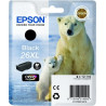 cartuccia epson nero premium serie 26xl/orso polare in blister [c13t26214010]