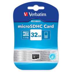 32gb scheda microsd verbatim classe 10 [44013]