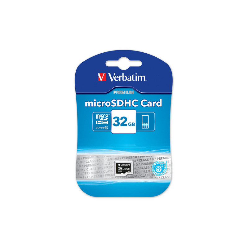 32gb scheda microsd verbatim classe 10 [44013]