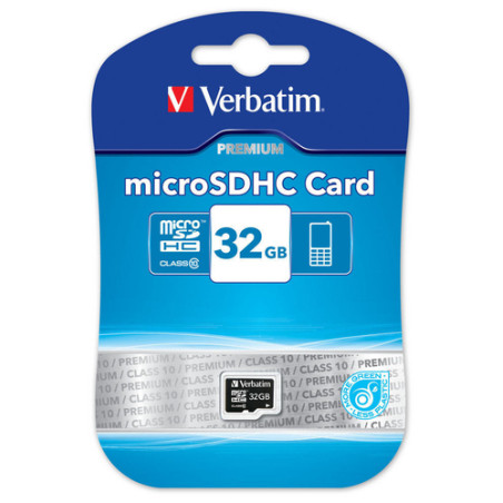 32gb scheda microsd verbatim classe 10 [44013]