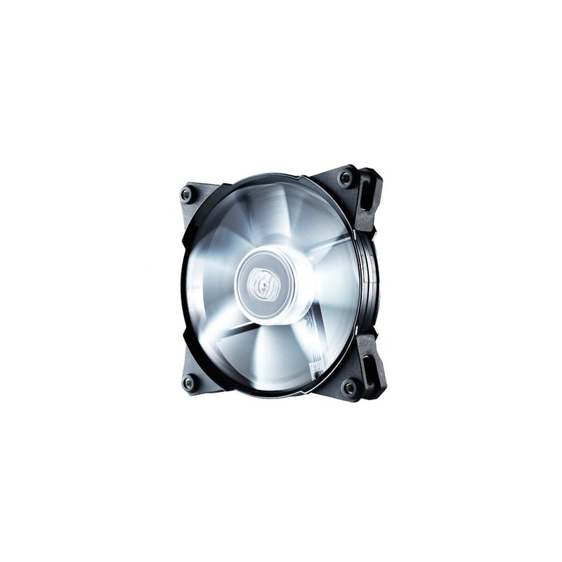 ventola 120x120 cooler master jetflo led bianchi [r4-jfdp-20pw-r1]