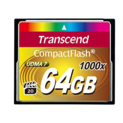 compact flash 64gb transcend 1000x [ts64gcf1000]