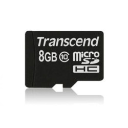 8gb scheda microsd transcend classe 10 + adattatore uhs-i [ts8gusdhc10u1]