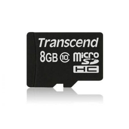 8gb scheda microsd transcend classe 10 + adattatore uhs-i [ts8gusdhc10u1]