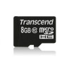 8gb scheda microsd transcend classe 10 + adattatore uhs-i [ts8gusdhc10u1]