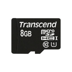 8gb scheda microsd transcend classe 10 uhs-i 400x [ts8gusdcu1]