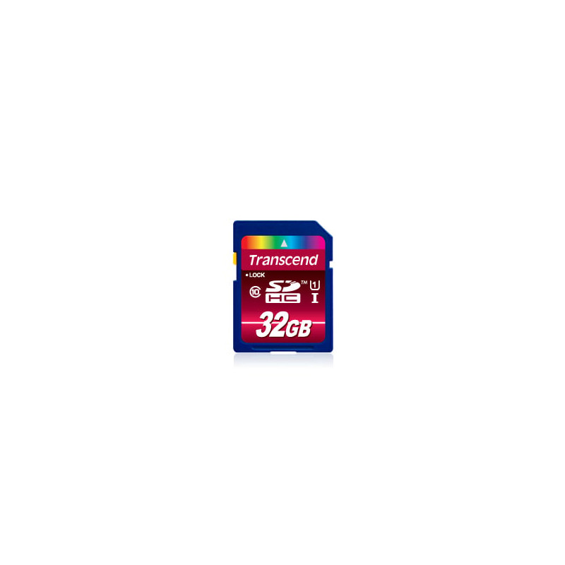 32gb scheda sd transcend class 10 uhs-i [ts32gsdhc10u1]