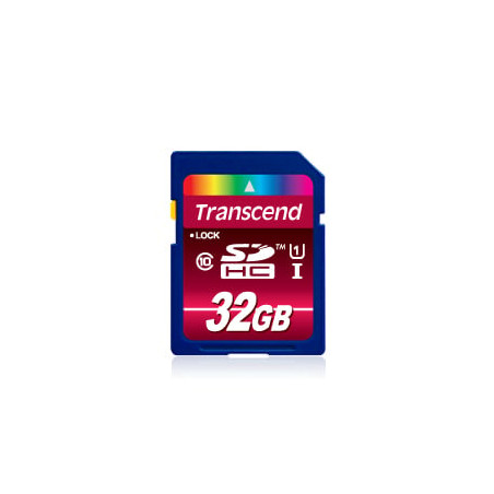 32gb scheda sd transcend class 10 uhs-i [ts32gsdhc10u1]