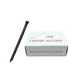 Chiodi acciaio tg 1,2x20 pz.100 [cbd ]