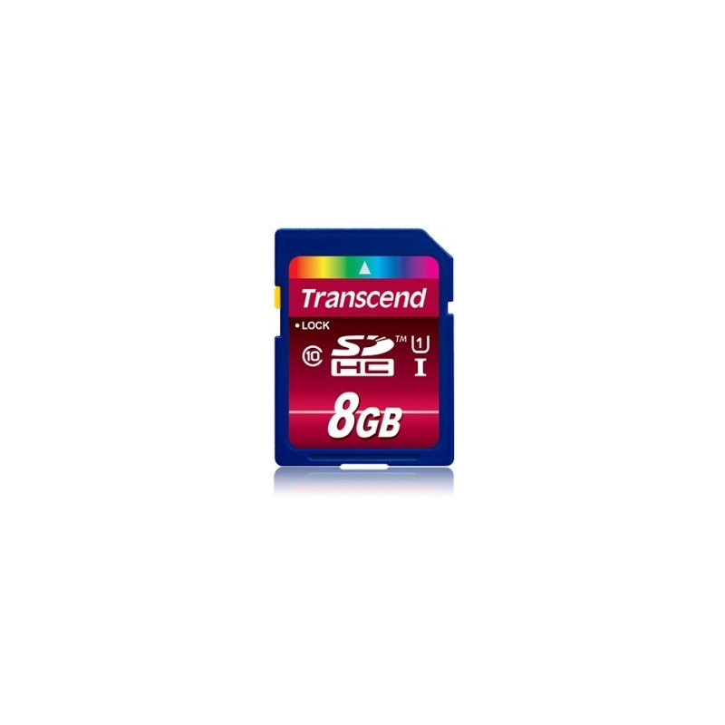 8gb scheda sd transcend classe 10 uhs-i 300x [ts8gsdu1]