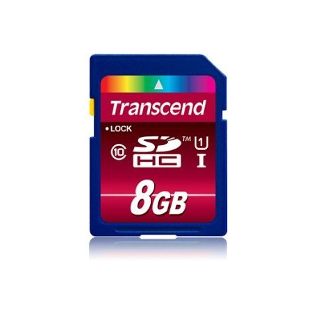 8gb scheda sd transcend classe 10 uhs-i 300x [ts8gsdu1]