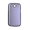 guscio in alluminio - argento spazzolato per galaxy s 3 [scp60037]