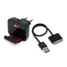 alimentatore microusb sch20011 - 1a con supporto integrato [sch20011]