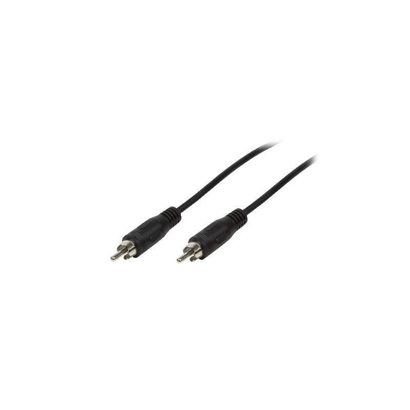 logilink audio cable 2x cinch male, 5,0m [ca1035]