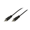 logilink audio cable 2x cinch male, 5,0m [ca1035]