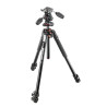 treppiede manfrotto 190 alu 3 segmenti set mk190xpro3-3w [mk190xpro3-3w]