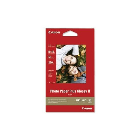 carta fotografica canon plus glossy 10x15cm a3 5fogli bianco [2311b053]
