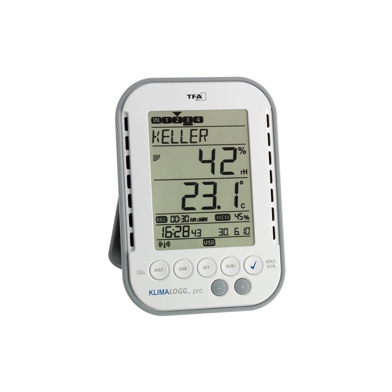 termoigrometro tfa 30.3039 hygrologg pro [30.3039]