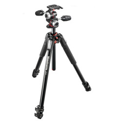 treppiede manfrotto 055 alu 3 segmenti set mk055xpro3-3w [mk055xpro3-3w]