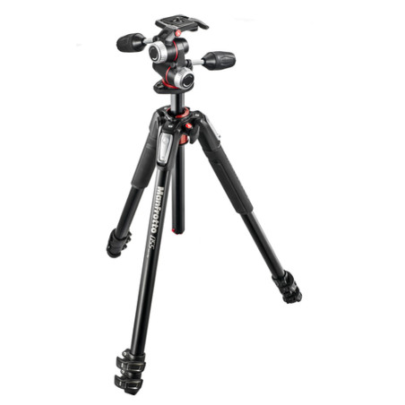 treppiede manfrotto 055 alu 3 segmenti set mk055xpro3-3w [mk055xpro3-3w]