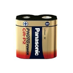 pila panasonic foto 6v 850mah 1pz argento [cr-p2l/1bp]